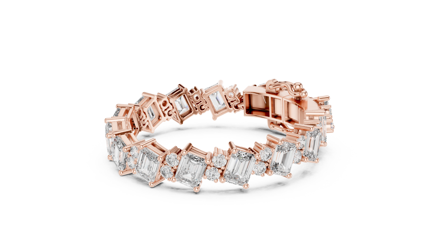Aurethine 8.00 × 6.00 mm  Diamond Bracelet