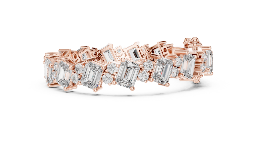 Aurethine 8.00 × 6.00 mm  Diamond Bracelet