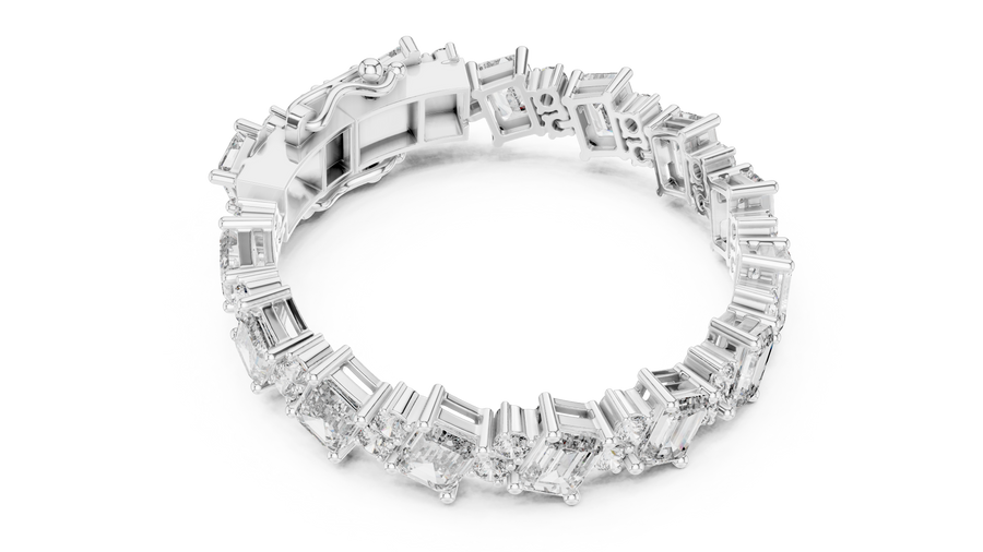 Aurethine 8.00 × 6.00 mm  Diamond Bracelet