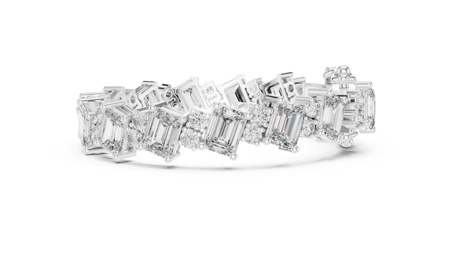Aurethine 8.00 × 6.00 mm  Diamond Bracelet