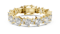 Aurethine 8.00 × 6.00 mm  Diamond Bracelet