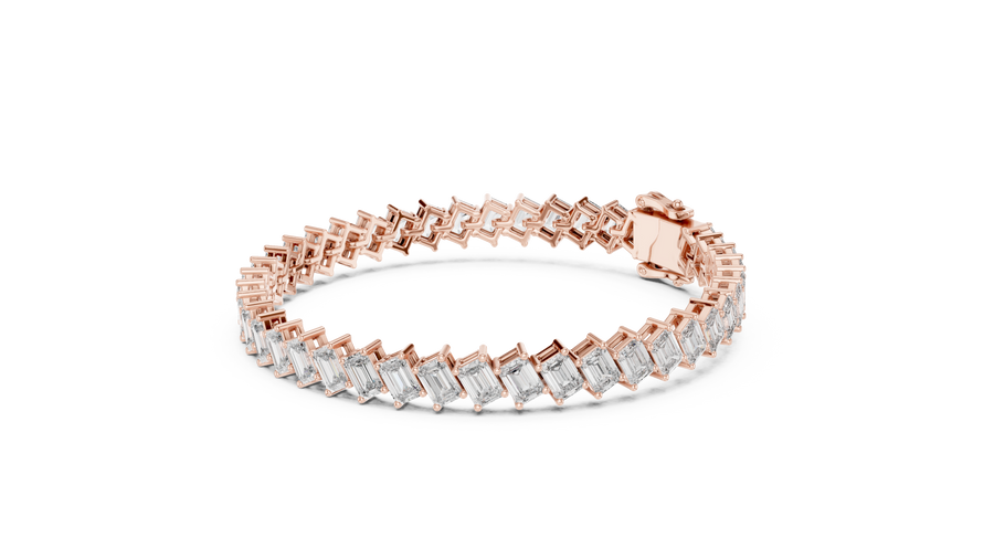 Elyssara 4.70 × 3.30 mm Diamond Bracelet