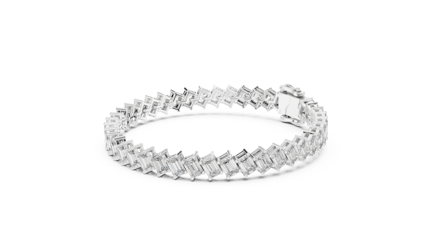 Elyssara 4.70 × 3.30 mm Diamond Bracelet
