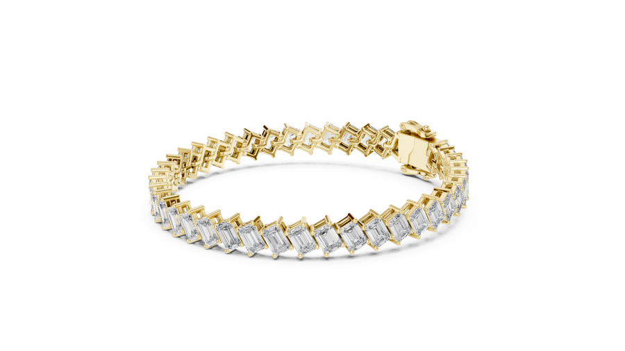 Elyssara 4.70 × 3.30 mm Diamond Bracelet