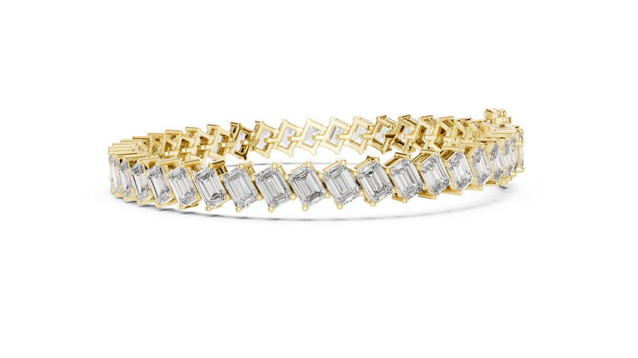 Elyssara 4.70 × 3.30 mm Diamond Bracelet