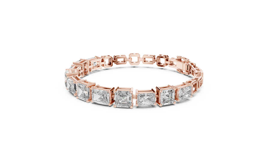 Virellane 6.80 × 4.60 mm Diamond Bracelet