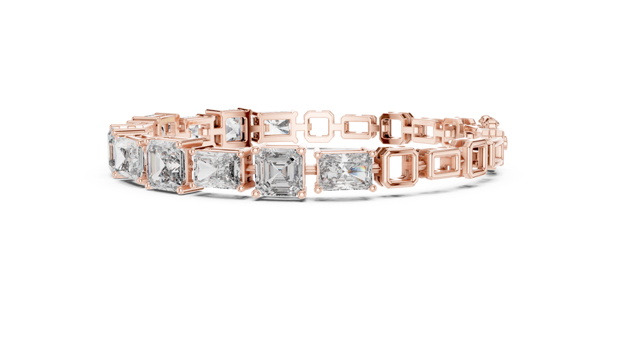 Virellane 6.80 × 4.60 mm Diamond Bracelet