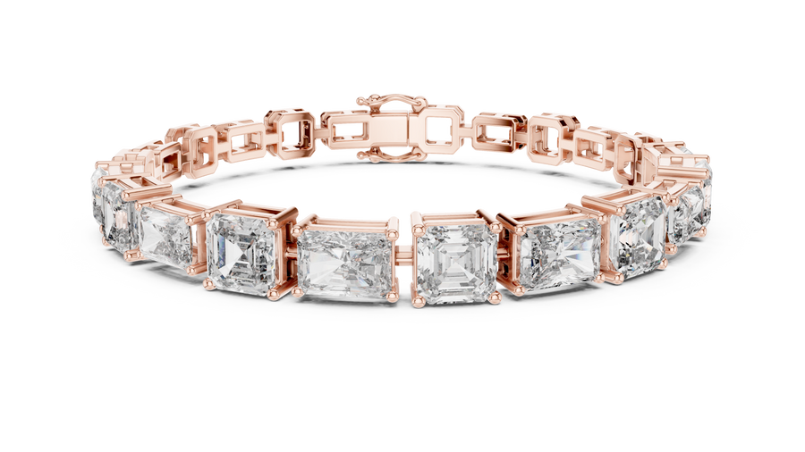 Virellane 6.80 × 4.60 mm Diamond Bracelet