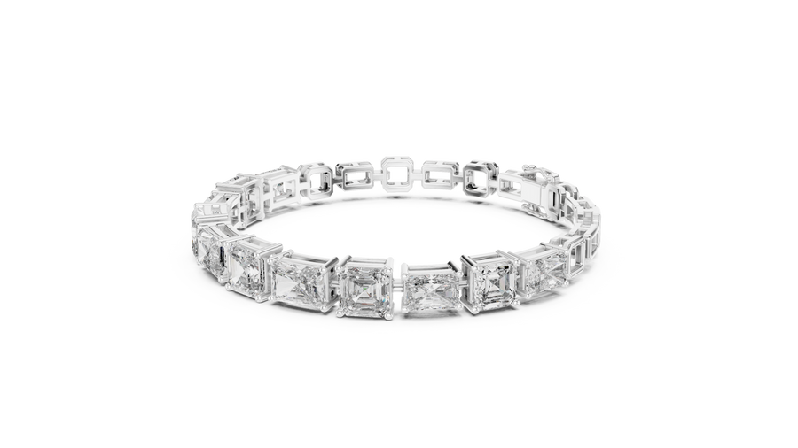 Virellane 6.80 × 4.60 mm Diamond Bracelet