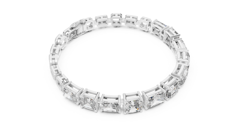 Virellane 6.80 × 4.60 mm Diamond Bracelet