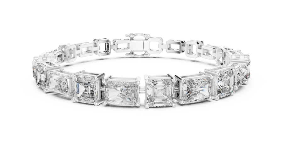 Virellane 6.80 × 4.60 mm Diamond Bracelet
