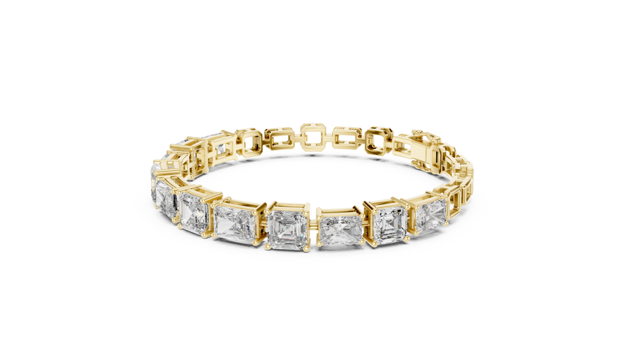Virellane 6.80 × 4.60 mm Diamond Bracelet