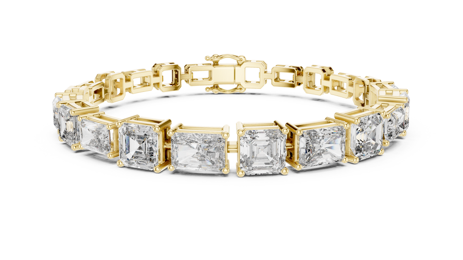 Virellane 6.80 × 4.60 mm Diamond Bracelet