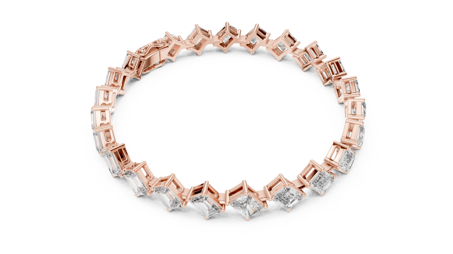 Cavelline 5.40 × 3.70 mm  Diamond Bracelet