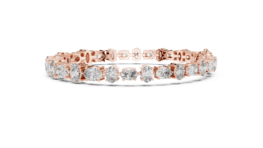 Zyphoria 4.70 × 3.20 mm Diamond Bracelet
