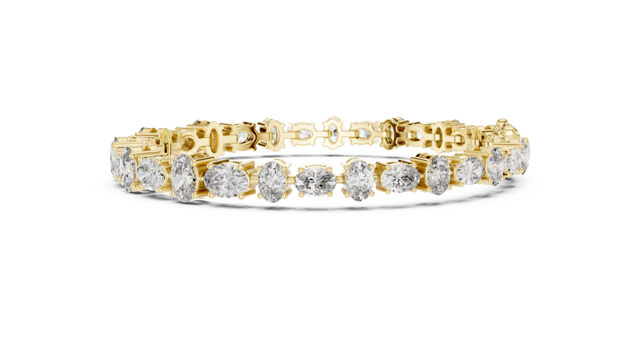 Zyphoria 4.70 × 3.20 mm Diamond Bracelet