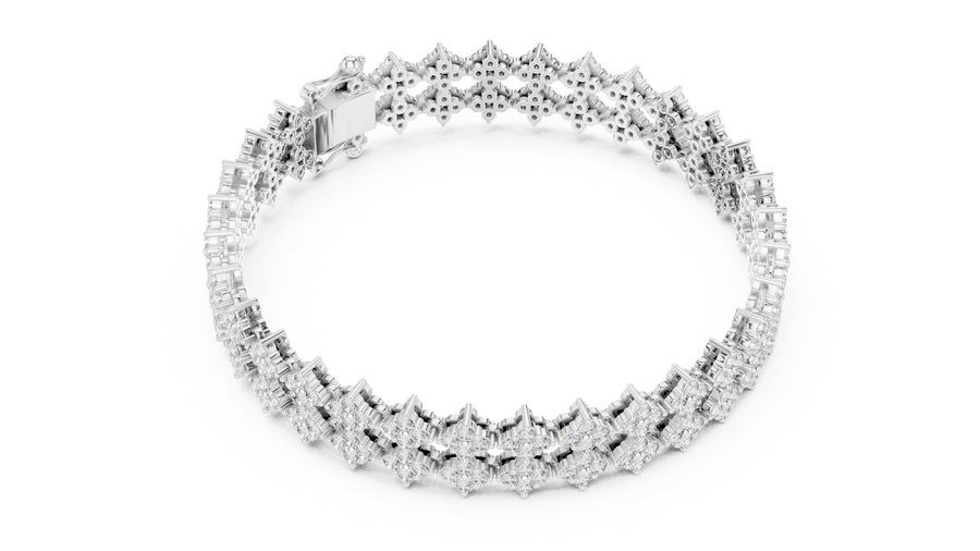Orevienne 1.70 mm  Diamond Bracelet