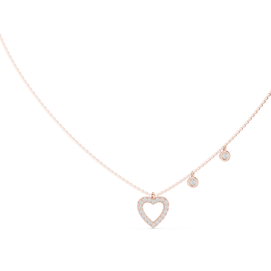 Aurevienne Heart Diamond Pendant