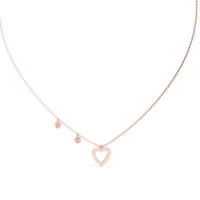 Aurevienne Heart Diamond Pendant