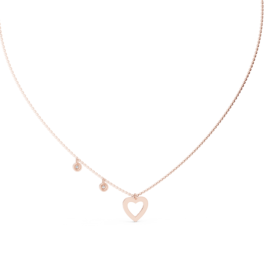 Aurevienne Heart Diamond Pendant