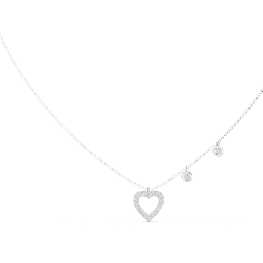 Aurevienne Heart Diamond Pendant