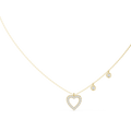 Aurevienne Heart Diamond Pendant