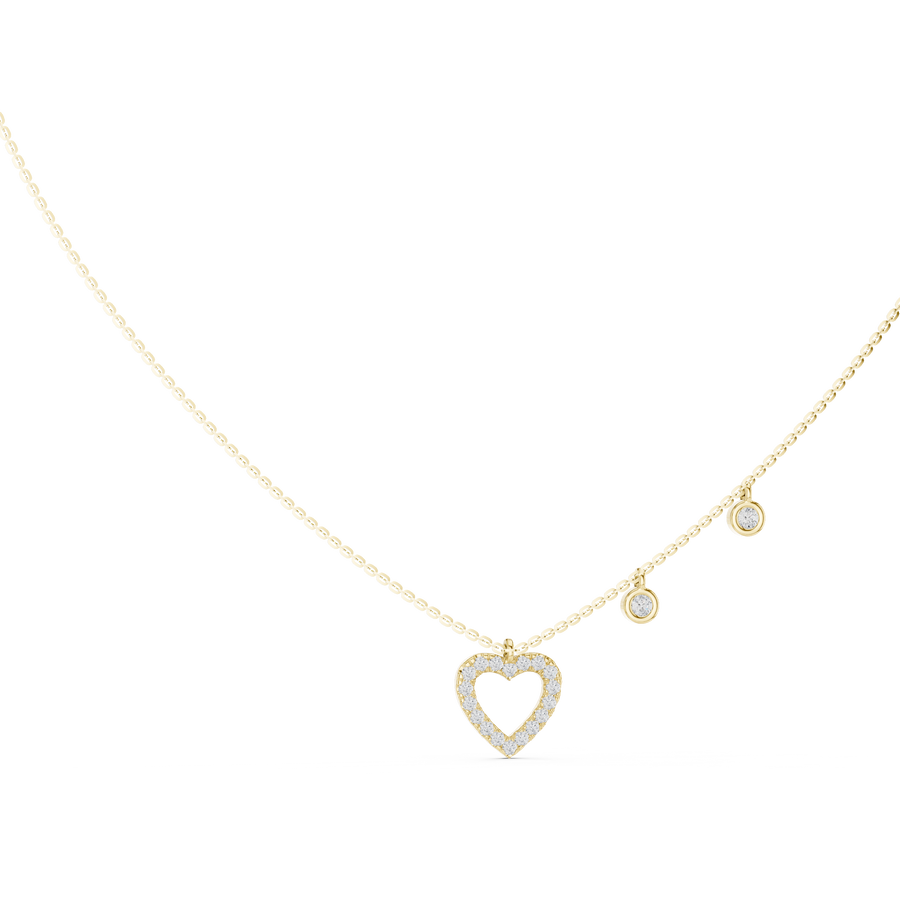 Aurevienne Heart Diamond Pendant