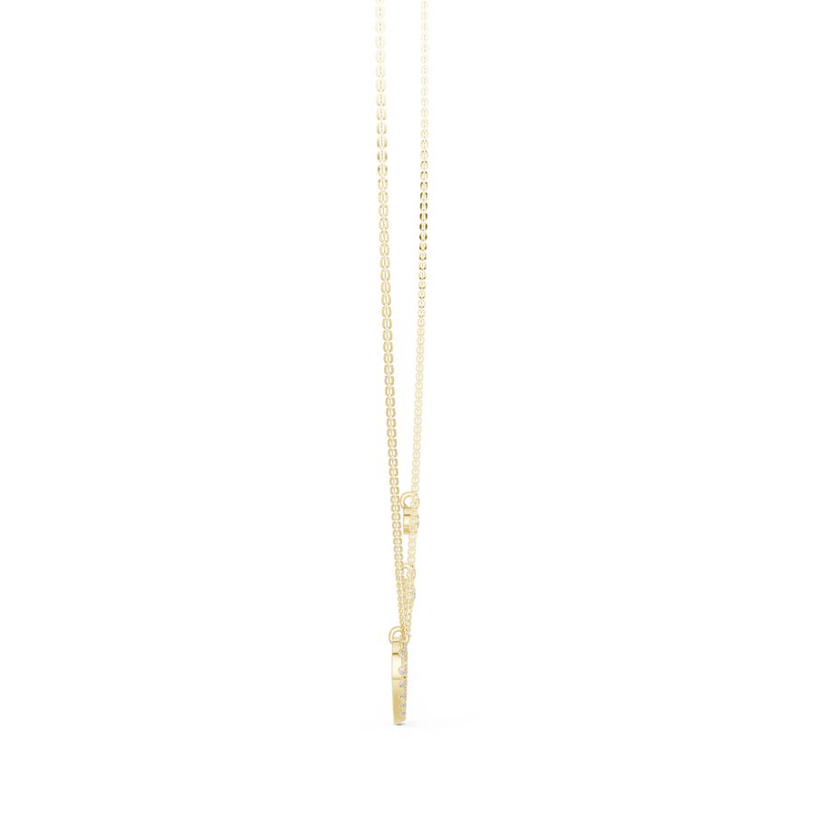 Aurevienne Heart Diamond Pendant