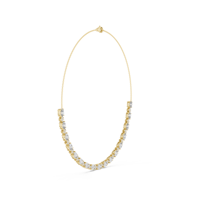 Isavelle 7.00 × 5.00 mm Diamond Necklace