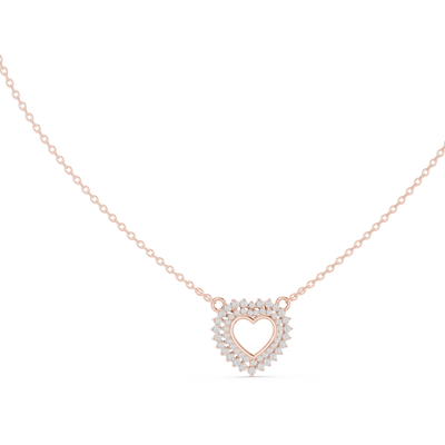Elvarienne Heart Diamond Pendant