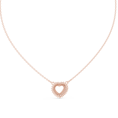 Elvarienne Heart Diamond Pendant