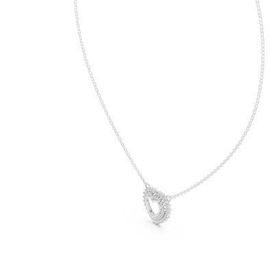 Elvarienne Heart Diamond Pendant