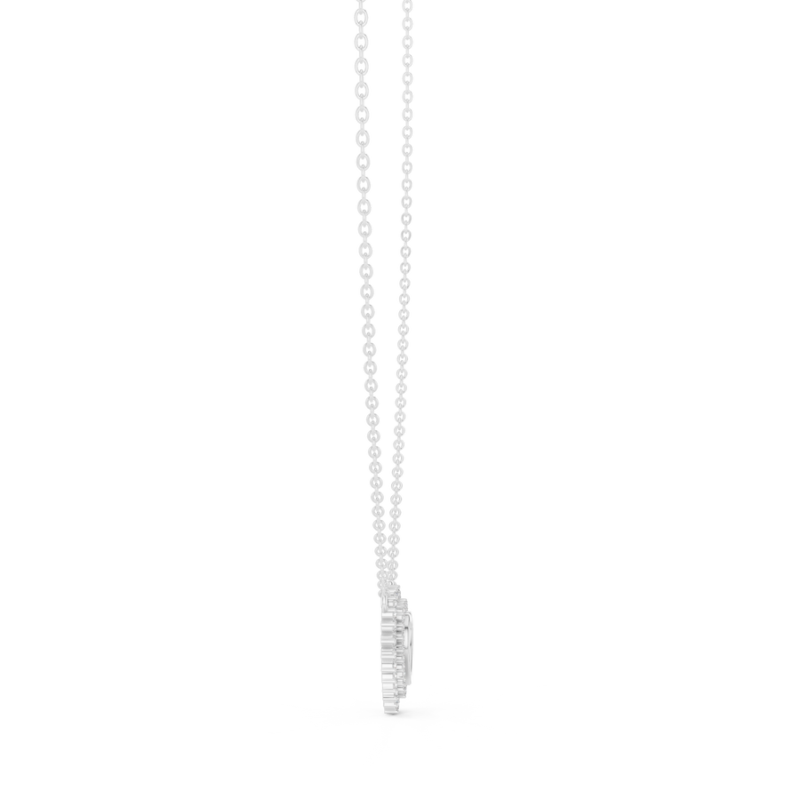 Elvarienne Heart Diamond Pendant