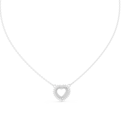 Elvarienne Heart Diamond Pendant
