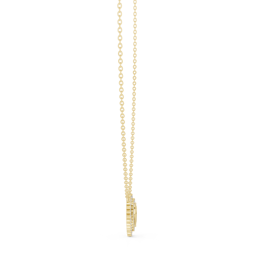 Elvarienne Heart Diamond Pendant