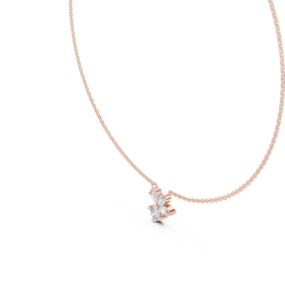 Celestara 2.12 Ct Multi-Shape  Diamond Pendant