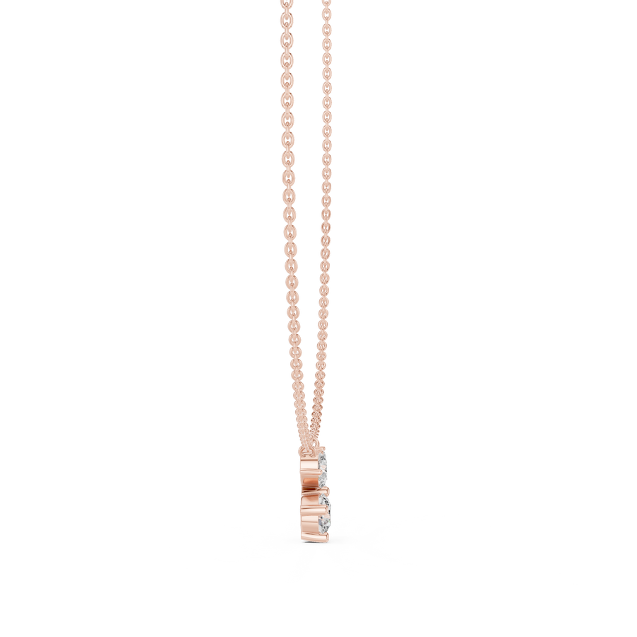 Celestara 2.12 Ct Multi-Shape  Diamond Pendant