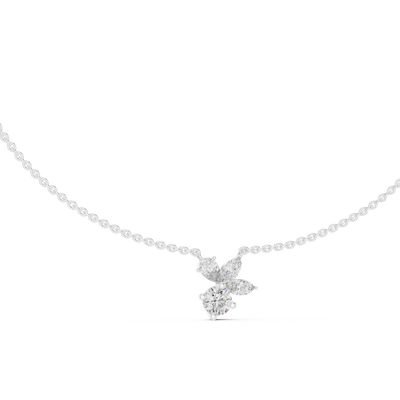 Celestara 2.12 Ct Multi-Shape  Diamond Pendant