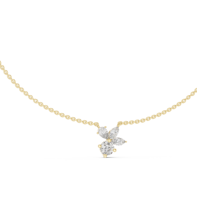 Celestara 2.12 Ct Multi-Shape  Diamond Pendant