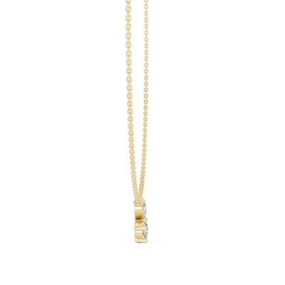 Celestara 2.12 Ct Multi-Shape  Diamond Pendant
