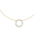Elvarielle Floral Multi-Shape Diamond Pendant