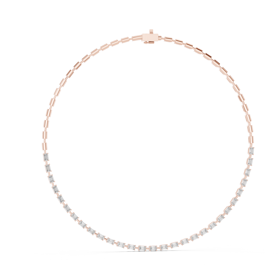 Ravienne 4.00 × 2.50 mm  Diamond Necklace