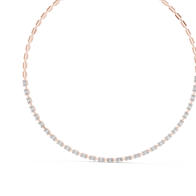 Ravienne 4.00 × 2.50 mm  Diamond Necklace