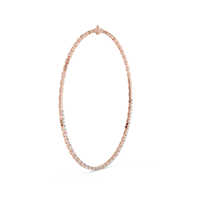 Ravienne 4.00 × 2.50 mm  Diamond Necklace