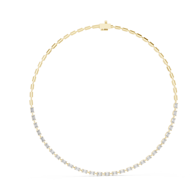 Ravienne 4.00 × 2.50 mm  Diamond Necklace