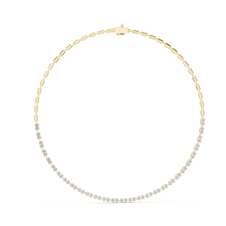 Ravienne 4.00 × 2.50 mm  Diamond Necklace