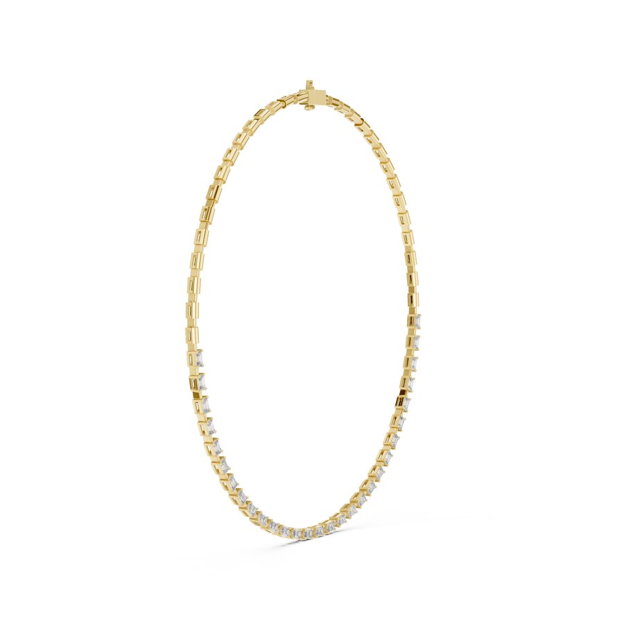 Ravienne 4.00 × 2.50 mm  Diamond Necklace