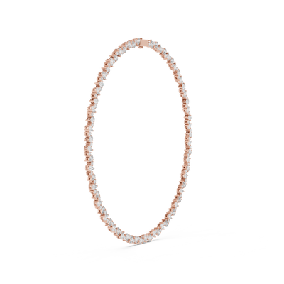Zylenora 5.00 × 3.00 mm  Diamond Necklace