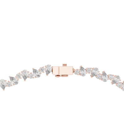Zylenora 5.00 × 3.00 mm  Diamond Necklace