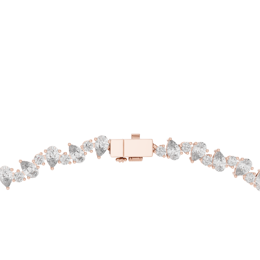 Zylenora 5.00 × 3.00 mm  Diamond Necklace